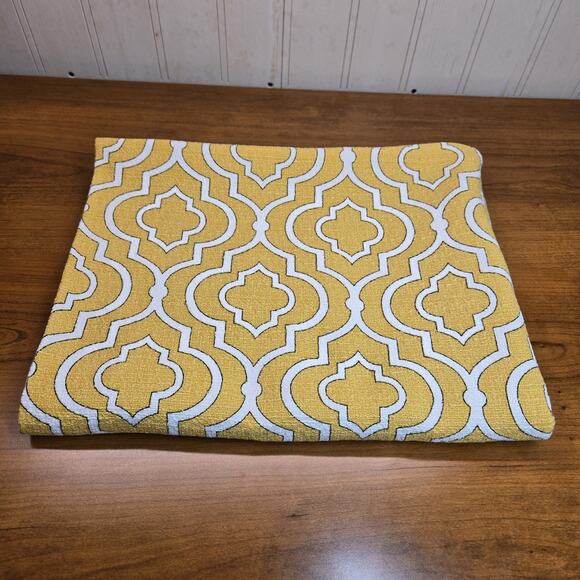 Mill Creek Swavelle Donetta/Sussex Upholstery Fabric 1 yd Maize 100% Cotton - Picture 10 of 10